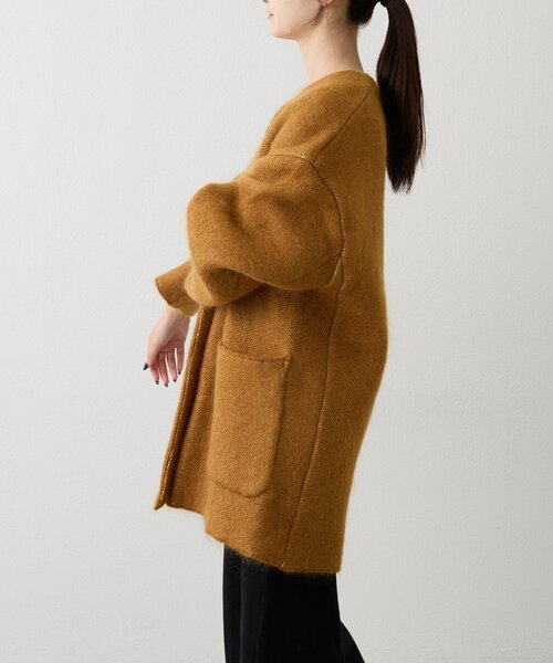 russet（ラシット）の「【再値下げ】モヘアダブルニットコート（その他アウター・レディース・ベージュ/キャメル/グレー・FREE）」の20枚目の写真