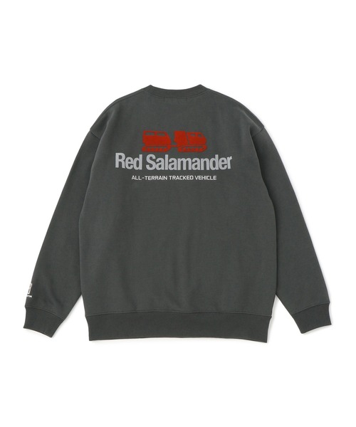 j.n.r.d(ジェー・エヌ・アール・ディー)の「【Red Salamander】バックロゴ裏起毛スウェット(スウェット・メンズ・グレー/チャコールグレー・M/LL/L)」の2枚目の写真
