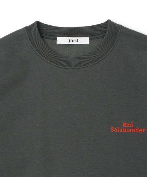 j.n.r.d(ジェー・エヌ・アール・ディー)の「【Red Salamander】バックロゴ裏起毛スウェット(スウェット・メンズ・グレー/チャコールグレー・M/LL/L)」の17枚目の写真