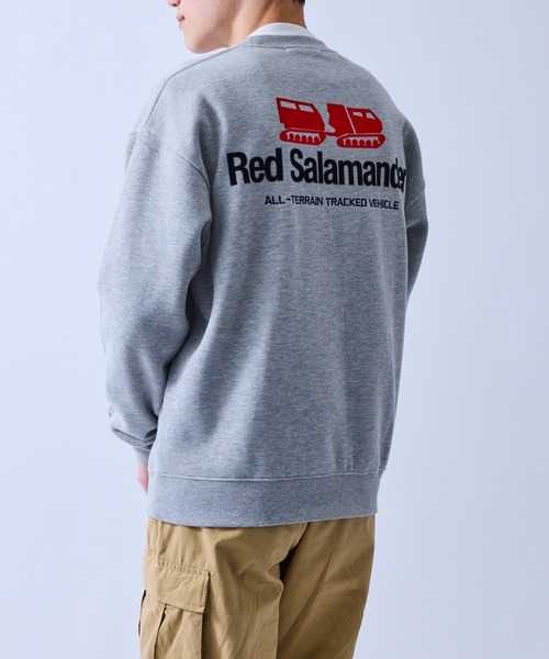 j.n.r.d(ジェー・エヌ・アール・ディー)の「【Red Salamander】バックロゴ裏起毛スウェット(スウェット・メンズ・グレー/チャコールグレー・M/LL/L)」の9枚目の写真