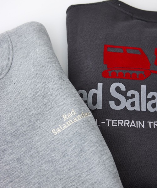 j.n.r.d(ジェー・エヌ・アール・ディー)の「【Red Salamander】バックロゴ裏起毛スウェット(スウェット・メンズ・グレー/チャコールグレー・M/LL/L)」の3枚目の写真