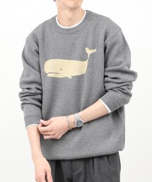 NOLLEY’S | クジラWJQ ダブルジャカードニット 25AW(ニット/セーター)