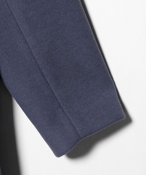A DAY IN THE LIFE UNITED ARROWS(アデイインザライフユナイテッドアローズ)の「ニットモッサ ノーカラーコート <A DAY IN THE LIFE>(ノーカラーコート・レディース・オレンジ/ロイヤルブルー/ナチュラル/ブラック・FREE)」の8枚目の写真