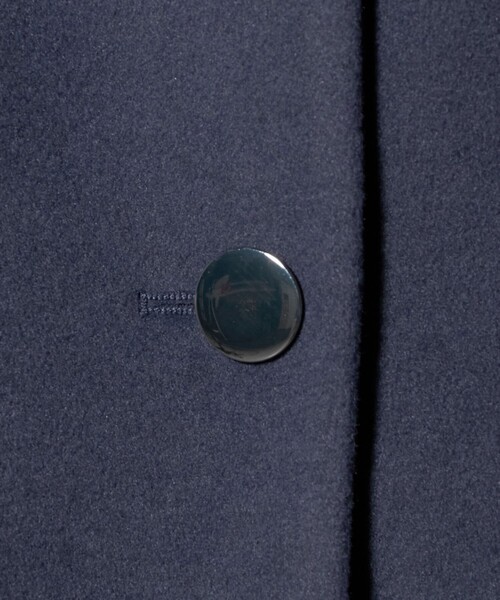 A DAY IN THE LIFE UNITED ARROWS(アデイインザライフユナイテッドアローズ)の「ニットモッサ ノーカラーコート <A DAY IN THE LIFE>(ノーカラーコート・レディース・オレンジ/ロイヤルブルー/ナチュラル/ブラック・FREE)」の11枚目の写真