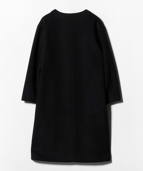 A DAY IN THE LIFE UNITED ARROWS(アデイインザライフユナイテッドアローズ)の「ニットモッサ ノーカラーコート <A DAY IN THE LIFE>(ノーカラーコート・レディース・オレンジ/ロイヤルブルー/ナチュラル/ブラック・FREE)」の12枚目の写真
