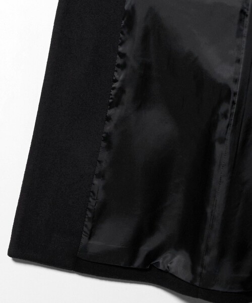 A DAY IN THE LIFE UNITED ARROWS(アデイインザライフユナイテッドアローズ)の「ニットモッサ ノーカラーコート <A DAY IN THE LIFE>(ノーカラーコート・レディース・オレンジ/ロイヤルブルー/ナチュラル/ブラック・FREE)」の14枚目の写真