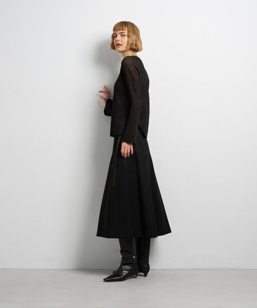 LANVIN en Bleu(ランバンオンブルー)の「ニットレースプルオーバー(ニット/セーター・レディース・レッド/ブラック・38)」の11枚目の写真