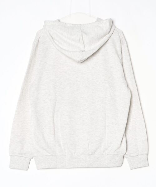 FUNALIVE（ファンアライブ）の「Rilakkuma 裏毛プルパーカー（パーカー・メンズ・ピンク/ブラック系1/ラベンダー/ネイビー/杢グレー/ブラック・S/L/M）」の13枚目の写真