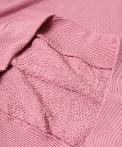 FUNALIVE（ファンアライブ）の「Rilakkuma 裏毛プルパーカー（パーカー・メンズ・ピンク/ブラック系1/ラベンダー/ネイビー/杢グレー/ブラック・S/L/M）」の8枚目の写真