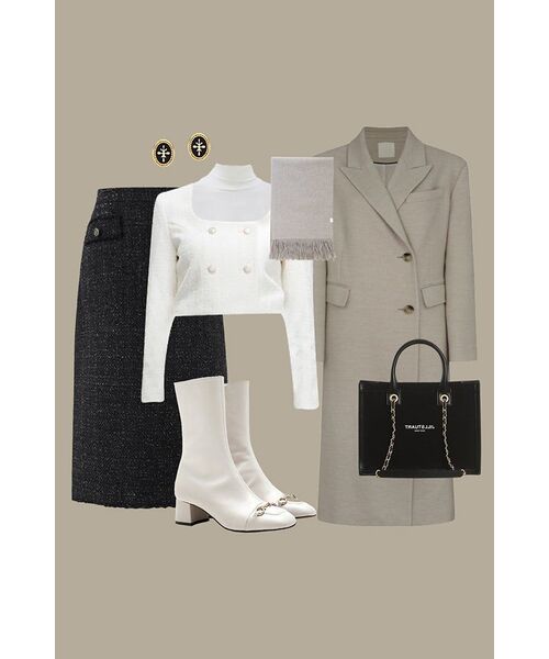 NICK&NICOLE（ニックアンドニコール）の「[ESSENTIAL] SOFT TURTLENECK KNIT_IVORY（ニット/セーター・レディース・その他・FREE）」の5枚目の写真