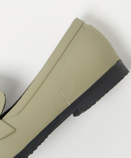 FOX UMBRELLAS（フォックスアンブレラズ）の「＜FOX UMBRELLAS＞RUB リボン ローファーシューズ 25AW（レインシューズ・レディース・ブラック/オリーブ・UK 4/UK 5/UK 3）」の10枚目の写真