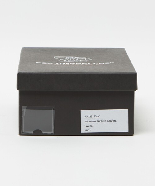 FOX UMBRELLAS（フォックスアンブレラズ）の「＜FOX UMBRELLAS＞RUB リボン ローファーシューズ 25AW（レインシューズ・レディース・ブラック/オリーブ・UK 4/UK 5/UK 3）」の15枚目の写真