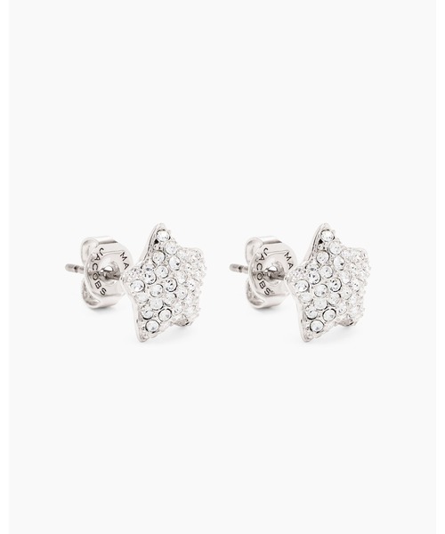MARC JACOBS(マークジェイコブス)の「STAR PAVE STUD EARRINGS/ザ スター パヴェ スタッド ピアス(ピアス(両耳用)・レディース・グレー系その他・ONE SIZE)」の1枚目の写真