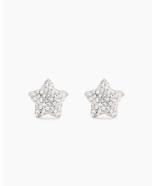MARC JACOBS(マークジェイコブス)の「STAR PAVE STUD EARRINGS/ザ スター パヴェ スタッド ピアス(ピアス(両耳用)・レディース・グレー系その他・ONE SIZE)」の3枚目の写真