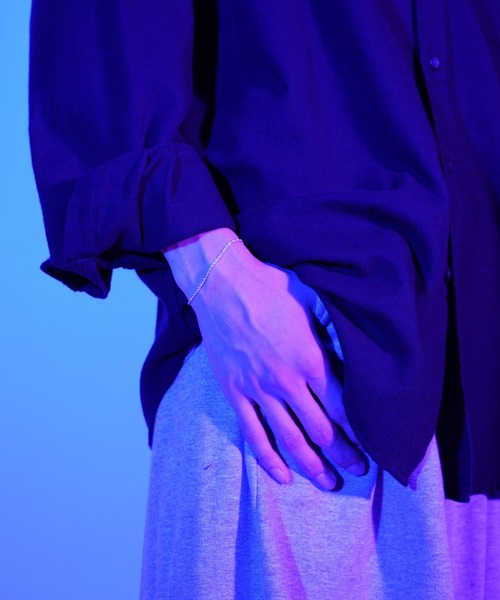 JAM HOME MADE（ジャムホームメイド）の「ロープチェーンブレスレット S 三友その2 チタン（スパイク チェーン）/メンズ/レディース/ユニセックス（ブレスレット・メンズ・シルバー・ONE SIZE）」の3枚目の写真