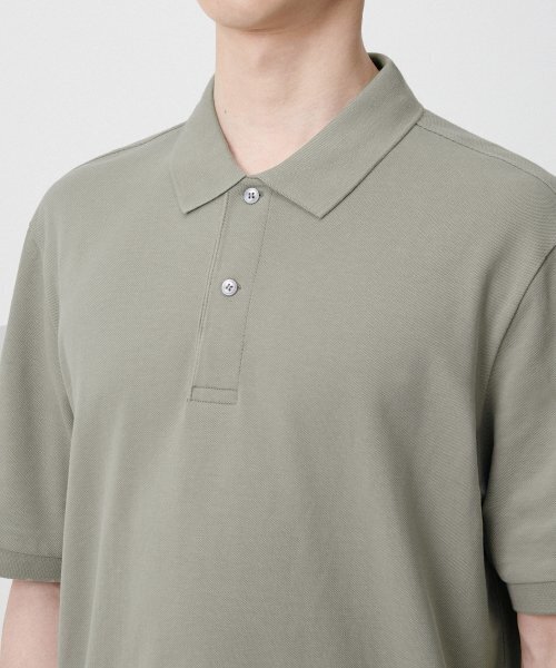 MUSINSA STANDARD（ムシンサスタンダード）の「ベーシックピケポロシャツ[ピスタチオ]（ポロシャツ・メンズ・その他・SMALL/MEDIUM/LARGE/X-LARGE/XX-LARGE/XXX-LARGE）」の3枚目の写真