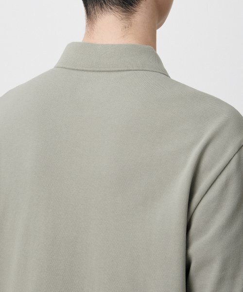 MUSINSA STANDARD（ムシンサスタンダード）の「ベーシックピケポロシャツ[ピスタチオ]（ポロシャツ・メンズ・その他・SMALL/MEDIUM/LARGE/X-LARGE/XX-LARGE/XXX-LARGE）」の4枚目の写真