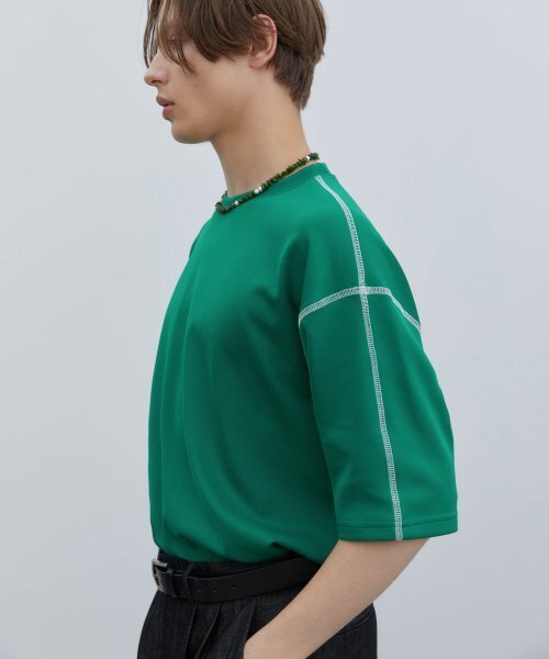 TRIP LE SENS（トリップ ル センス）の「フォレストステッチTシャツ_Green（Tシャツ/カットソー・メンズ・その他・MEDIUM/LARGE）」の4枚目の写真