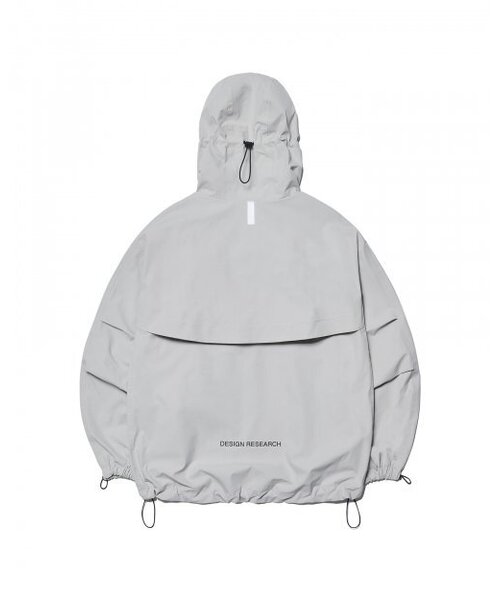 NOMANUAL(NOMANUAL)の「PENON WIND SHELL - WARM GRAY(ナイロンジャケット・レディース・その他・X-LARGE/SMALL/MEDIUM/LARGE)」の15枚目の写真