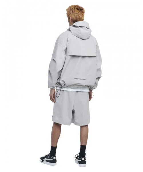 NOMANUAL(NOMANUAL)の「PENON WIND SHELL - WARM GRAY(ナイロンジャケット・レディース・その他・X-LARGE/SMALL/MEDIUM/LARGE)」の13枚目の写真