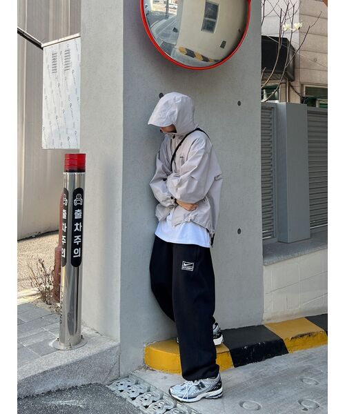 NOMANUAL(NOMANUAL)の「PENON WIND SHELL - WARM GRAY(ナイロンジャケット・レディース・その他・X-LARGE/SMALL/MEDIUM/LARGE)」の19枚目の写真