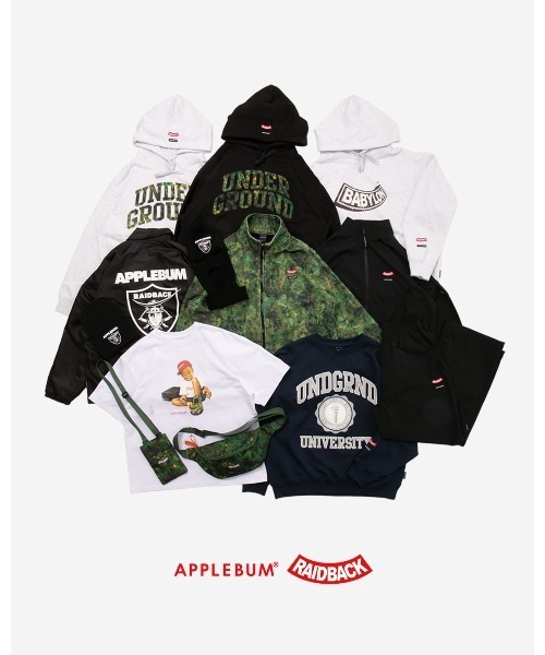 APPLEBUM（アップルバム）の「“Emblem Logo” Balaclava（ニットキャップ/ビーニー・メンズ・ブラック・FREE）」の2枚目の写真
