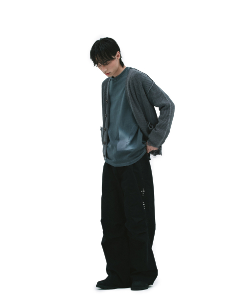 DEFGARMENTS（デフグラメンツ）の「BUTTERFLY LONG SLEEVE [NAVY CHARCOAL]（Tシャツ/カットソー・レディース・その他・MEDIUM/LARGE）」の3枚目の写真