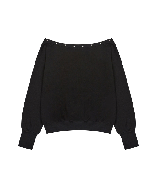 LUVISTRUE（ラヴイズトゥルー）の「GT ONE SHOULDER SWEATSHIRT(BLACK)（スウェット・レディース・その他・FREE）」の22枚目の写真