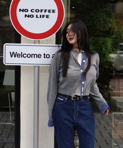 VANONE ATELIER（バノンアトリエ）の「P3206 セミフレアデニムパンツ（デニムパンツ・レディース・その他・SMALL/MEDIUM/LARGE）」の3枚目の写真