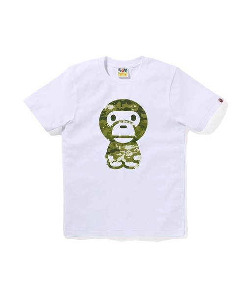 MULTI PIXEL CAMO BIG BABY MILO TEE（Tシャツ/カットソー）｜A
