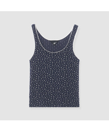 D. BASIC COTTON FLOWER TOP - 4 COLOR