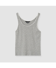 D. BASIC COTTON FLOWER TOP - 4 COLOR