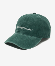 LADY VOLUME（レディーボリューム）の「CONFIDENTIAL ストーンウォッシュドボールキャップ (GREEN)（キャップ）」