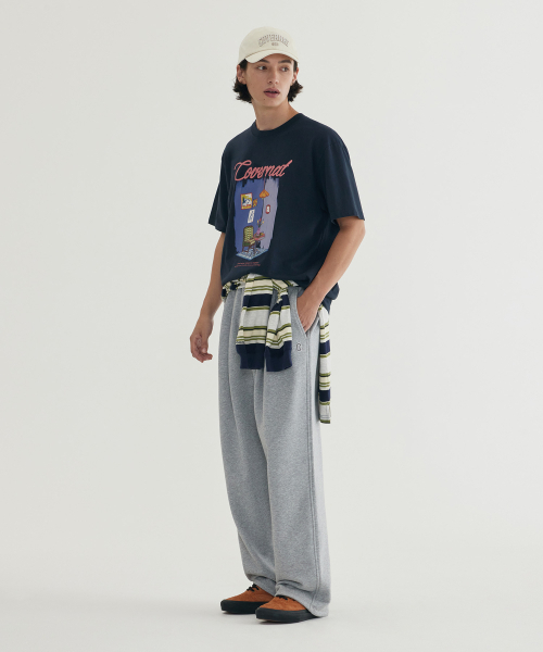 COVERNAT(カバーナット)の「ペインティンググラフィックTシャツ ネイビー(Tシャツ/カットソー・メンズ・その他・SMALL/MEDIUM/LARGE/X-LARGE)」の4枚目の写真
