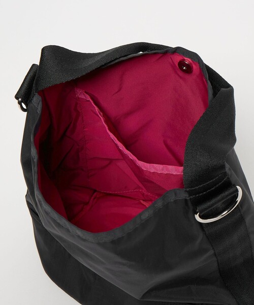 LeSportsac（レスポートサック）の「【別注】＜LeSportsac＞コンバーチブル バケット バッグ / ショルダーバッグ（ショルダーバッグ・レディース・ブラック/ベージュ・FREE）」の6枚目の写真