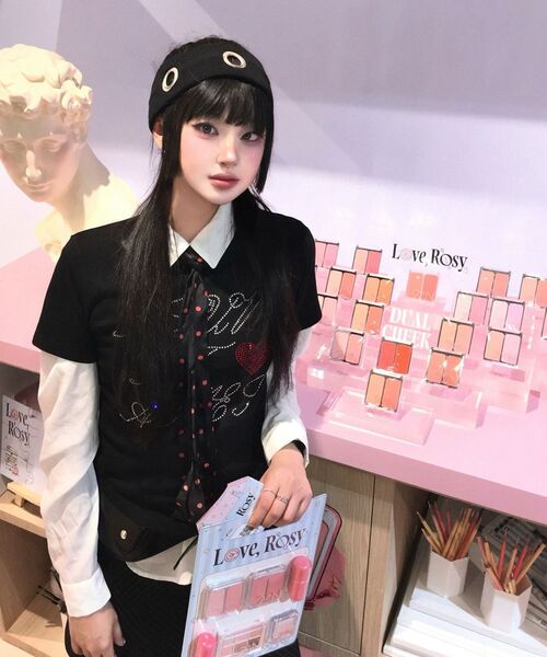 AMESWORLDWIDE(アメスワールドワイド)の「AMES HOTFIX CROP TEE BLACK(Tシャツ/カットソー・レディース・その他・FREE)」の10枚目の写真