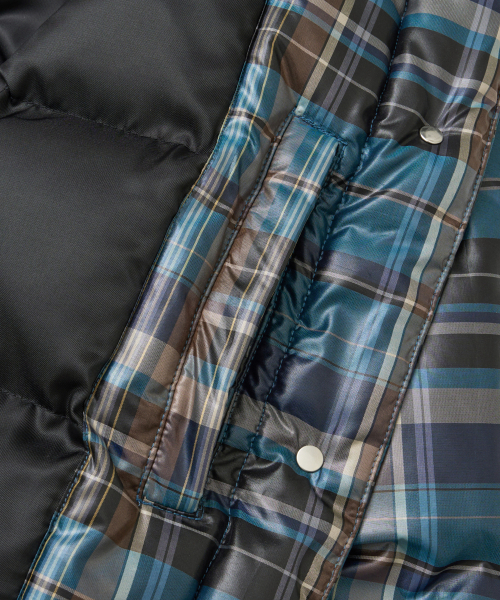 BROWNBREATH(ブラウンブレス)の「W TAG CHECK WELLON JACKET - BLUE(その他アウター・レディース・その他・SMALL/MEDIUM)」の9枚目の写真