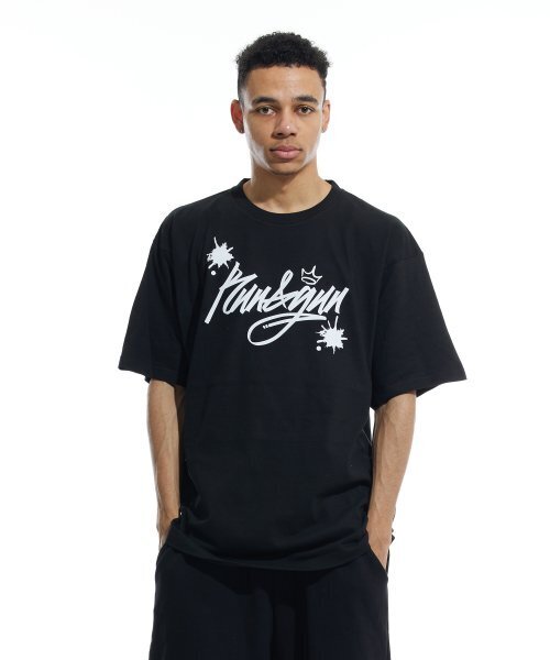 CREAM SODA LAB(クリームソーダラボ)の「ラン&ガン 半袖Tシャツ ブラック ホワイト(Tシャツ/カットソー・レディース・その他・LARGE/MEDIUM/X-LARGE/XX-LARGE)」の6枚目の写真