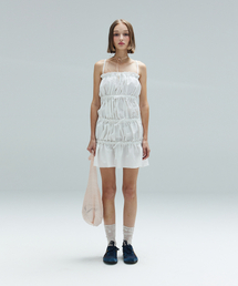 DEARSTALKER（ディアストーカー）の「BEBE RUFFLE DRESS - WHITE（ワンピース）」