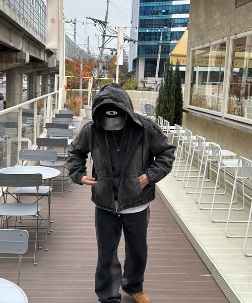 DECET(デケト)の「Mid Rise Wide Jeans DCPT027BlackSide(デニムパンツ・レディース・その他・34/32/30/26/28)」の7枚目の写真