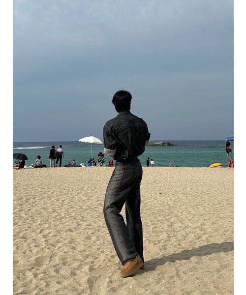 DECET(デケト)の「Mid Rise Wide Jeans DCPT027BlackSide(デニムパンツ・レディース・その他・34/32/30/26/28)」の11枚目の写真
