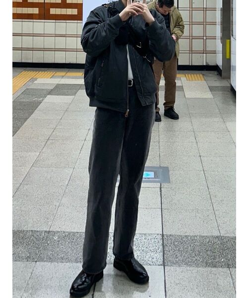 DECET(デケト)の「Mid Rise Wide Jeans DCPT027BlackSide(デニムパンツ・レディース・その他・34/32/30/26/28)」の12枚目の写真