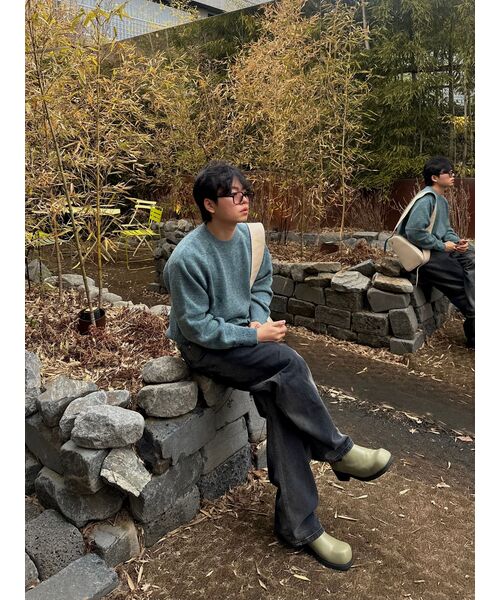 DECET(デケト)の「Mid Rise Wide Jeans DCPT027BlackSide(デニムパンツ・レディース・その他・34/32/30/26/28)」の13枚目の写真