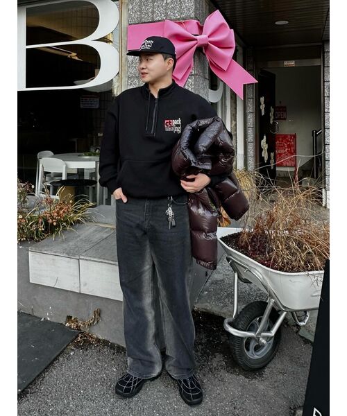 DECET(デケト)の「Mid Rise Wide Jeans DCPT027BlackSide(デニムパンツ・レディース・その他・34/32/30/26/28)」の14枚目の写真