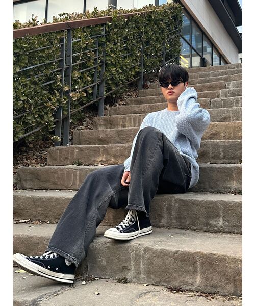 DECET(デケト)の「Mid Rise Wide Jeans DCPT027BlackSide(デニムパンツ・レディース・その他・34/32/30/26/28)」の17枚目の写真