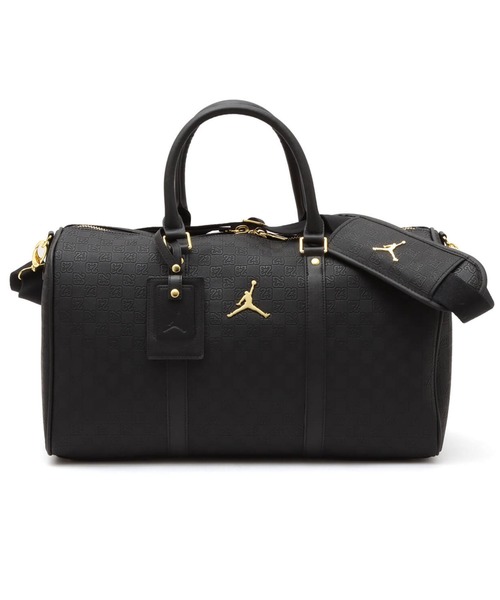 バッグ JORDAN MONOGRAM DUFFLE BAG BLACK GOLD JORDAN BRAND JAM MONOGRAM DUFFLE BAG / ジョーダン ブランド JHM