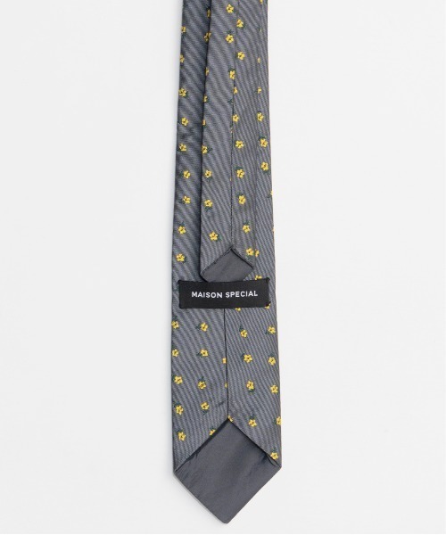MAISON SPECIAL（メゾンスペシャル）の「Flower Neck Tie/フラワーネクタイ（ネクタイ・レディース・ネイビー/グレー・FREE）」の12枚目の写真