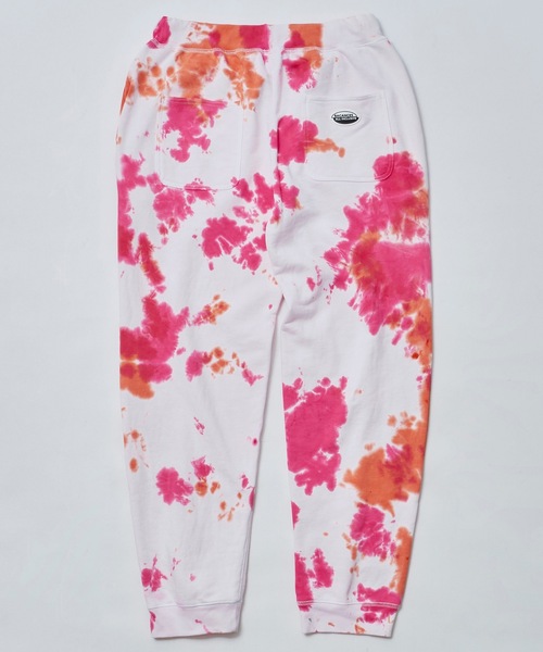 BACANCES ALL INCLUSIVE（バカンサスオールインクルーシブ）の「BLC TIE DYE SWEAT PANTS[ALEX LOGO]（スウェットパンツ・メンズ・ピンク/ブルー・L）」の11枚目の写真