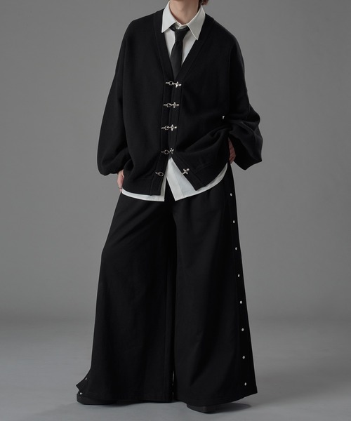 狐刺繍ファイヤーフックカーディガン（カーディガン/ボレロ）｜狐独