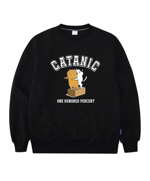 OHPxHARMONIA Cattanic Overfit Heavy Man to Man